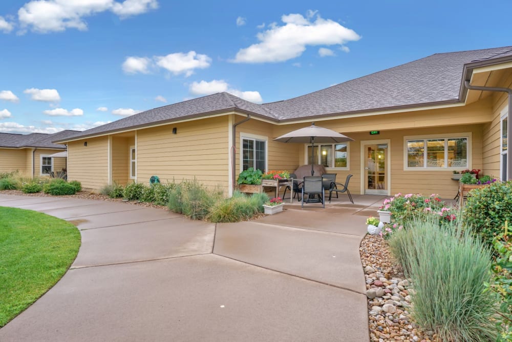 Exterior at Seven Lakes Memory Care in Loveland, Colorado