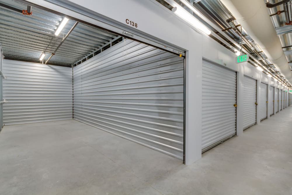Climate controlled storage at Happy Boxes Self Storage in Richmond