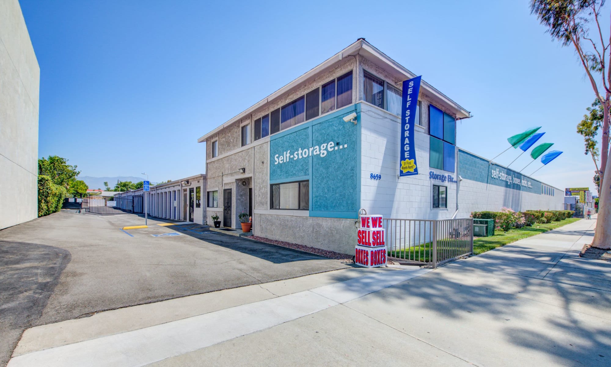 Self storage in Rosemead CA