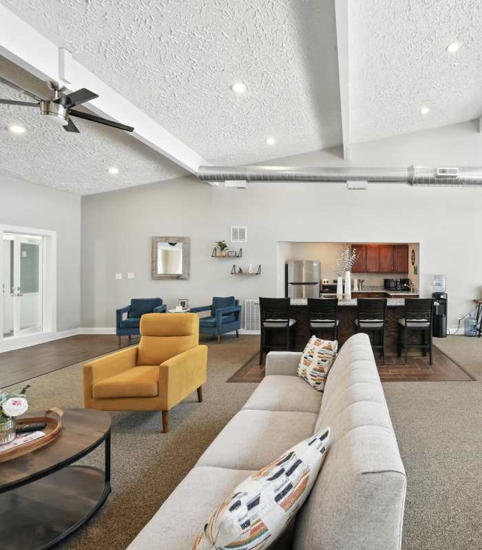 Clubhouse at North River Landing in Elkhart, Indiana