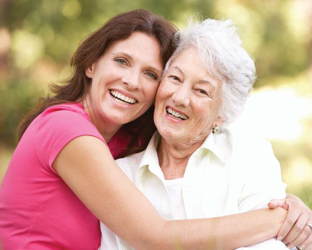 Mother and Daughter at Isle at Cedar Ridge in Cedar Park, Texas