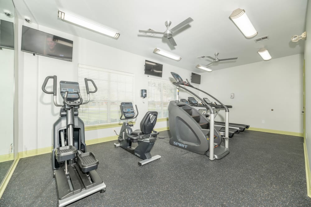 Gym area at 2800 Tranquility in Pearland, Texas