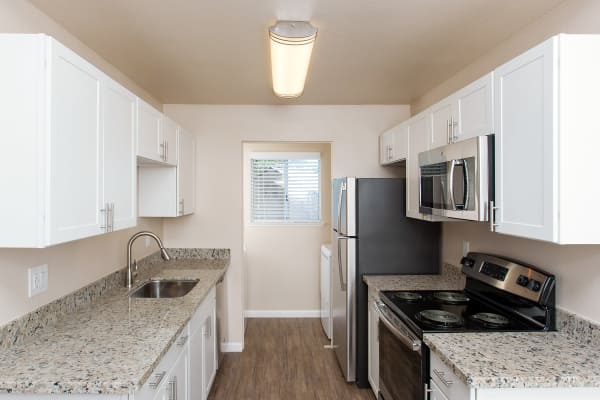 Modern kitchen at Heather Ridge in Orangevale, California