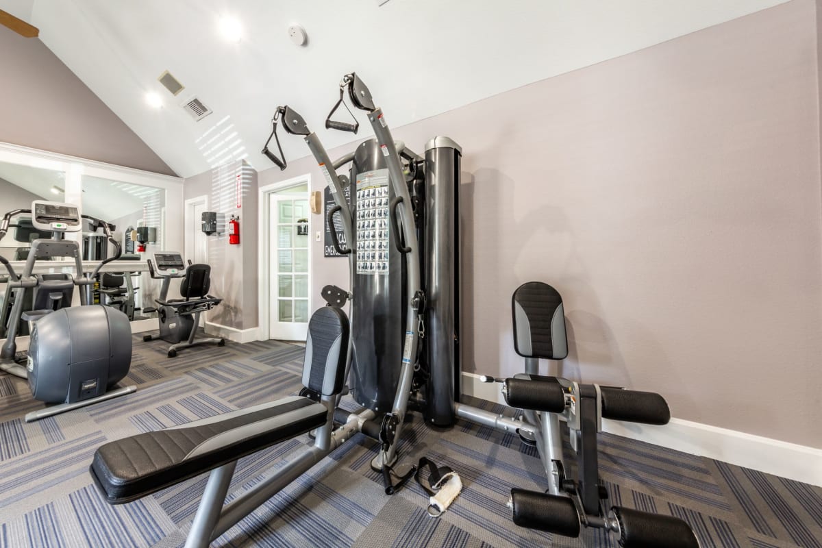 Fitness center at Marquis on Memorial in Houston, Texas