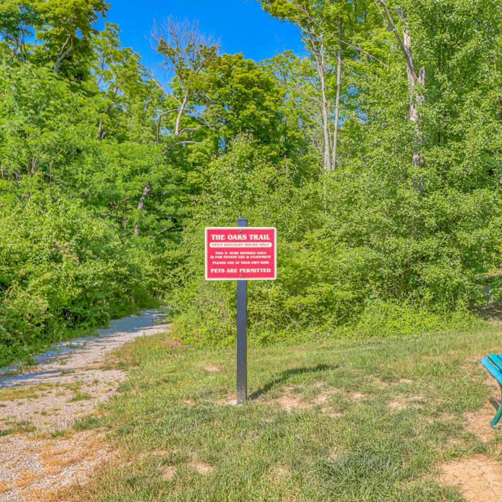 Trail near Independence Oaks, Independence, Kentucky