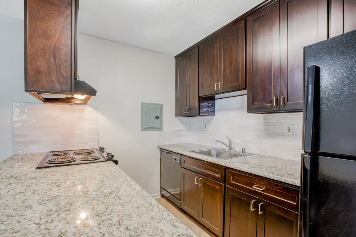 Kitchen at Rancho Luna Sol, Fremont, California