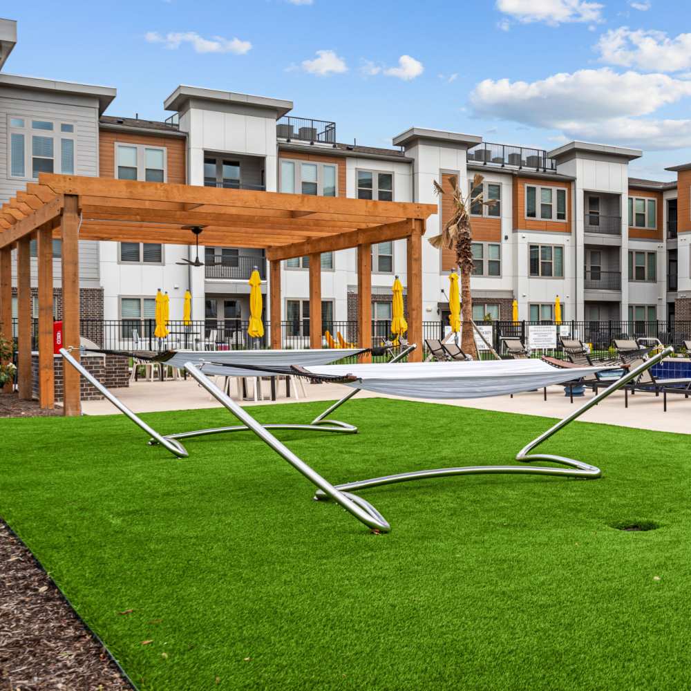 Patio at Opal Point at Kyle in Kyle, Texas