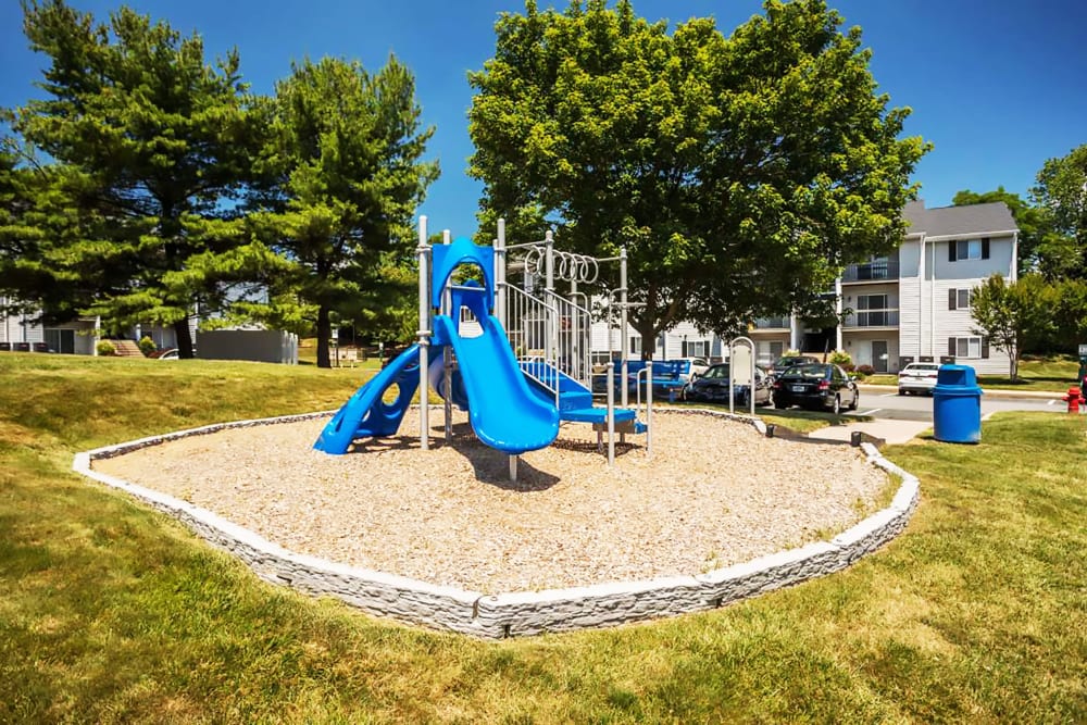 Playground at Fox Run Apartments in Edgewood, Maryland