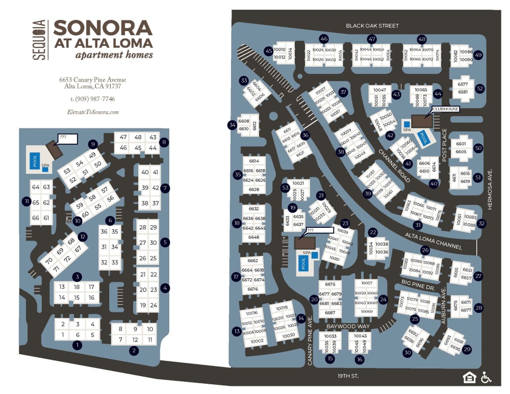 View a map of Sonora at Alta Loma in Alta Loma, California