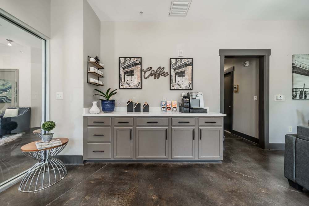 Resident Coffee Bar at Cedar Flats in Charlotte, North Carolina