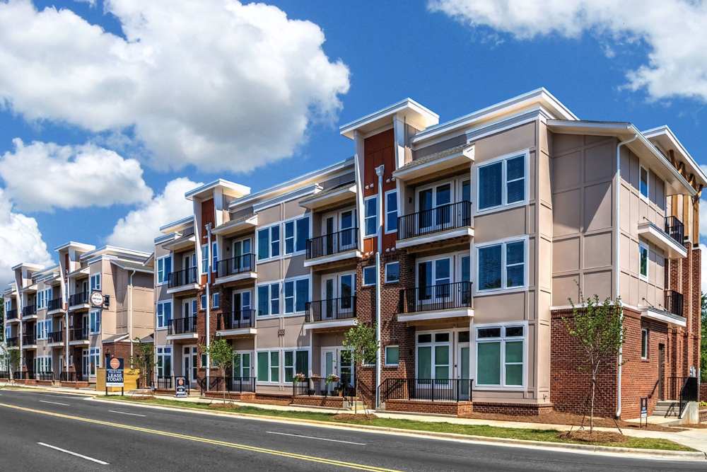 Exterior of the building at 300 Optimist Park in Charlotte, North Carolina