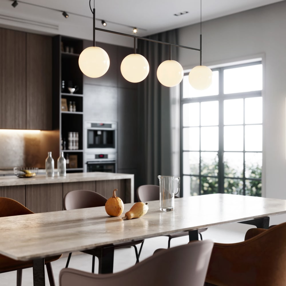 Dining room in an apartment at 1510 Belleville in Richmond, Virginia