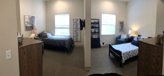 State of the art apartments at Quail Park Memory Care Residences of West Seattle in Seattle, Washington