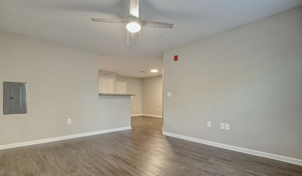 Living room at Tate Commons in New Bern, North Carolina