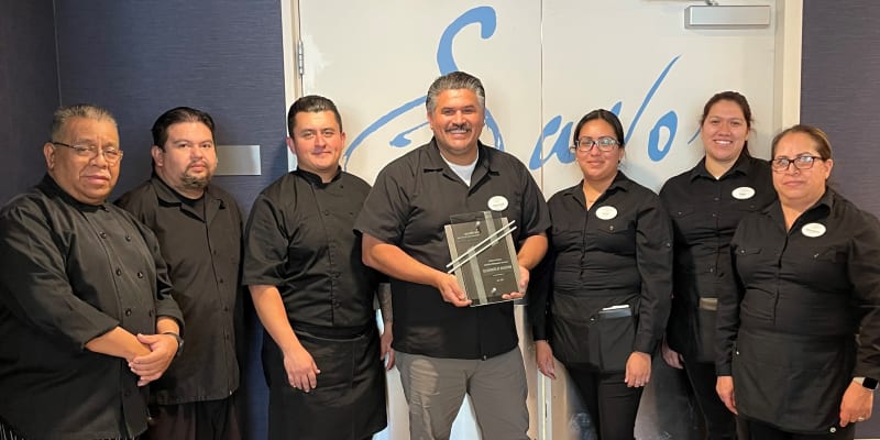 Award winning culinary team at Clearwater at Riverpark in Oxnard, California