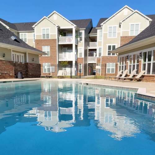 Saltwater pool at Seasons at Poplar Tent in Concord, North Carolina