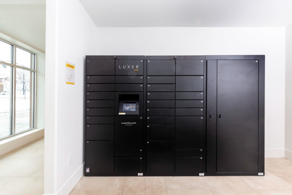 24-Hour Package Lockers at The Hardison in Salt Lake City, Utah