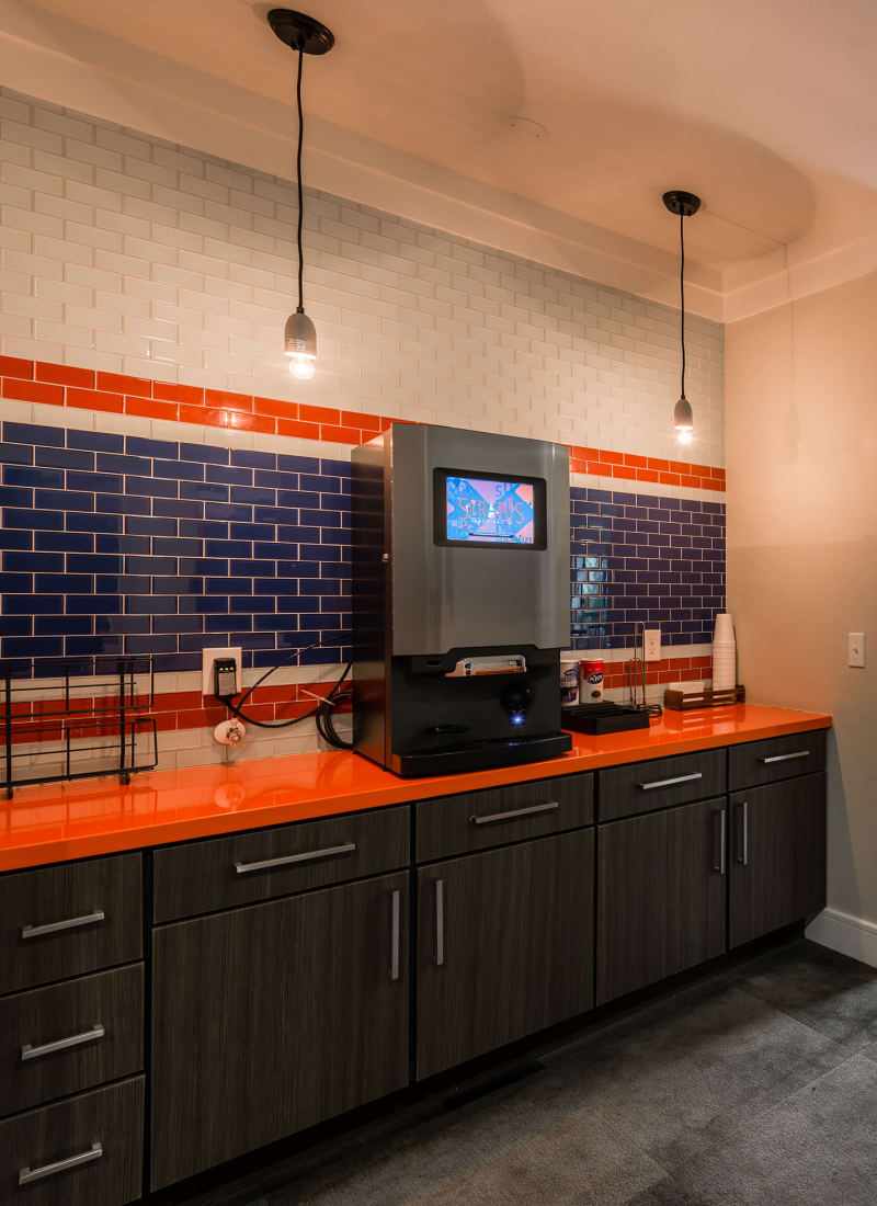 Coffee bar are at Marquis Seven Meadows in Katy, Texas