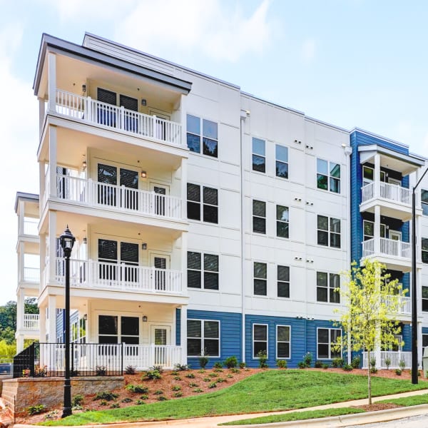 exterior at The Mallory in Raleigh, North Carolina