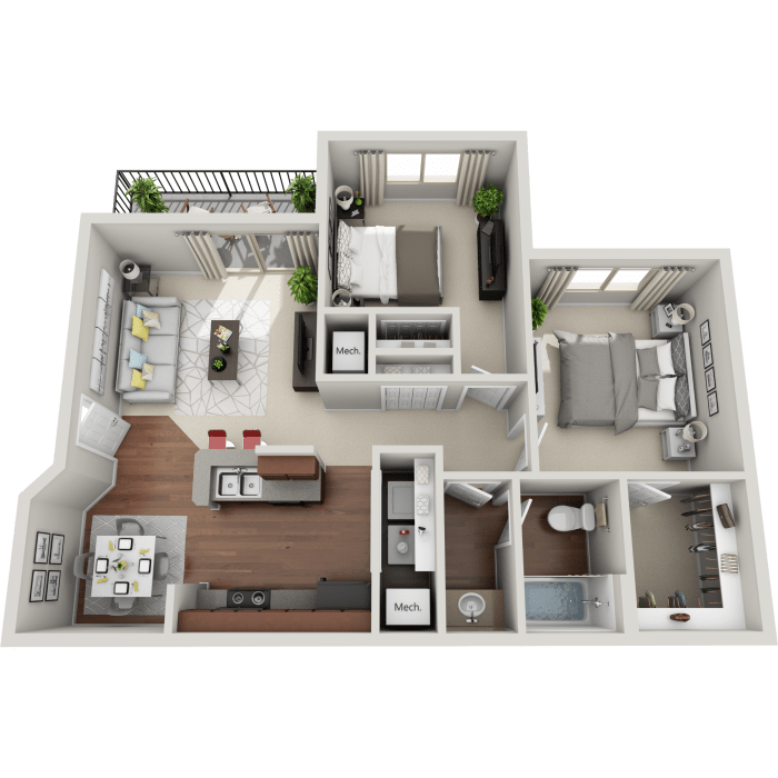 garden style 1, 2 & 3 bedroom apartments in meridian, id