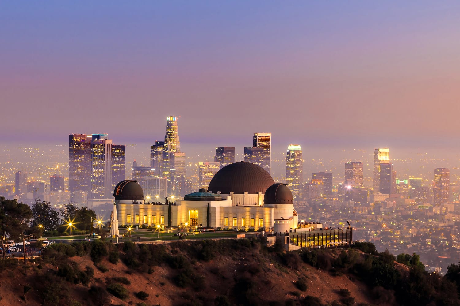 City near Legacy at Westglen in Glendale, California