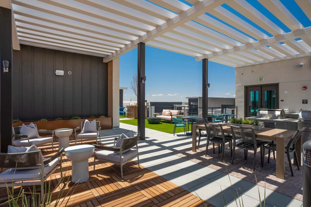 Community clubhouse at Olympus Latitude in Albuquerque, New Mexico