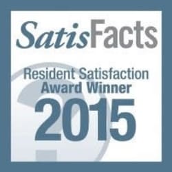 ComCapp in San Antonio, Texas was a Satisfacts Resident Satisfaction Company Award Winner in 2015