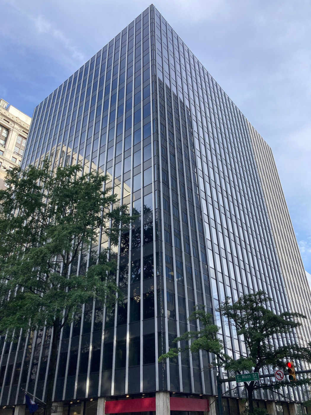 High rise building at Altitude on Main, Richmond, Virginia