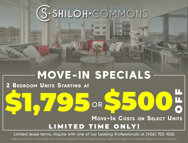 Specials info for Shiloh Commons