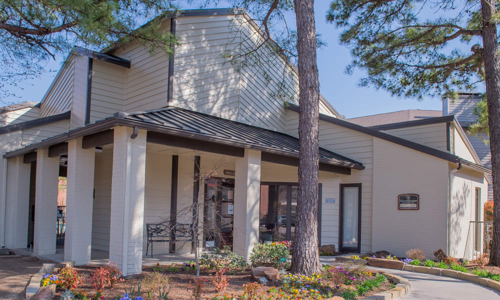 Exterior at Woodscape Apartments in Oklahoma City, Oklahoma