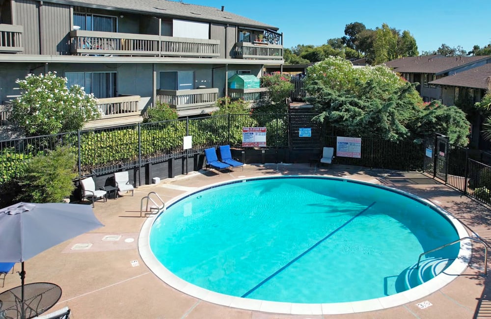 Community pool at Southampton in Benicia, California