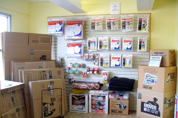 Boxes, Locks and Moving Supplies at CT SELF STOR