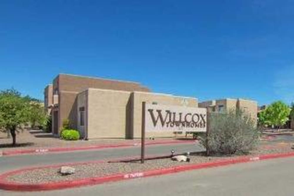 Rendering of apartments at Willcox Townhomes in Willcox, Arizona