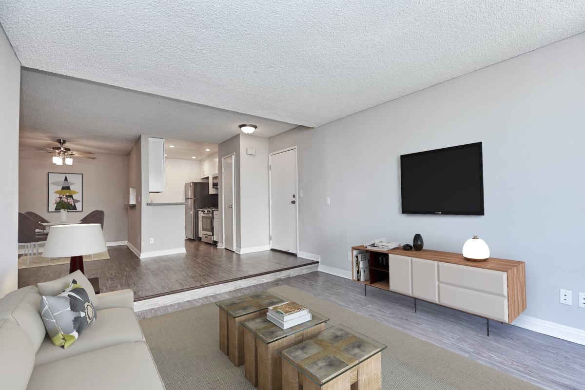 Spacious upgraded apartment at Ariel Court, Los Angeles, California