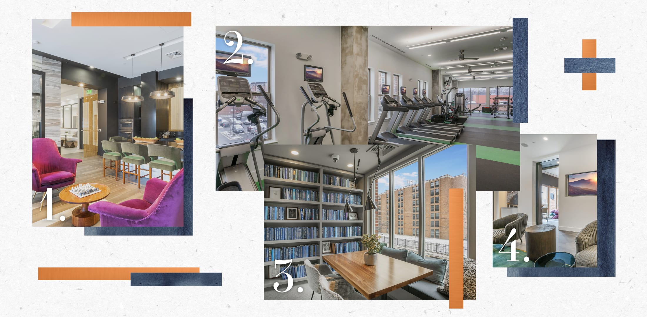 Apartment amenities and community highlights at Alloy by Alta in College Park, Maryland