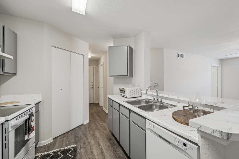 Kitchen at Kimberly Pointe in Houston, Texas