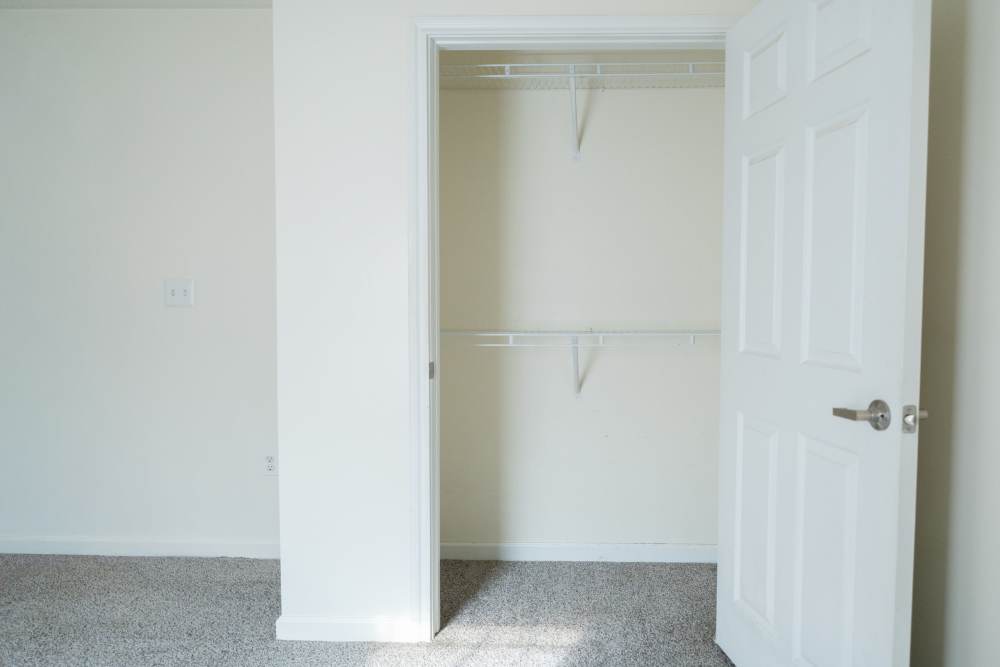 Unfurnished room with access to walk-in closet at Fairway Breeze in El Reno. OK
