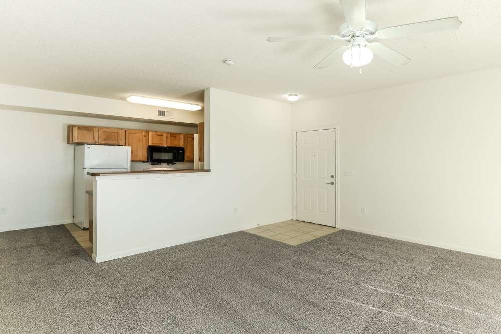 Open kitchen at Broadstone Villas in Bel Aire. KS