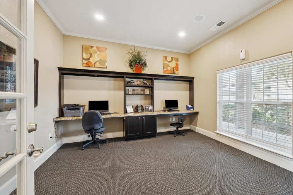 Business center at Horizon Meadows in La Marque,Texas