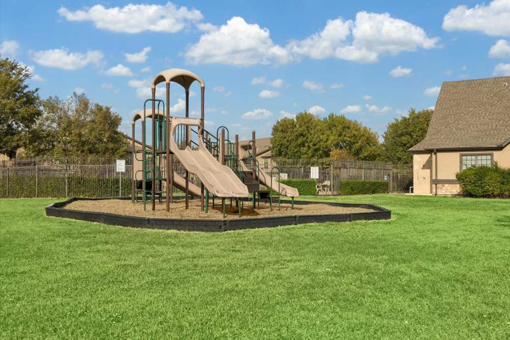 Playground at Lansbourough in Houston, Texas
