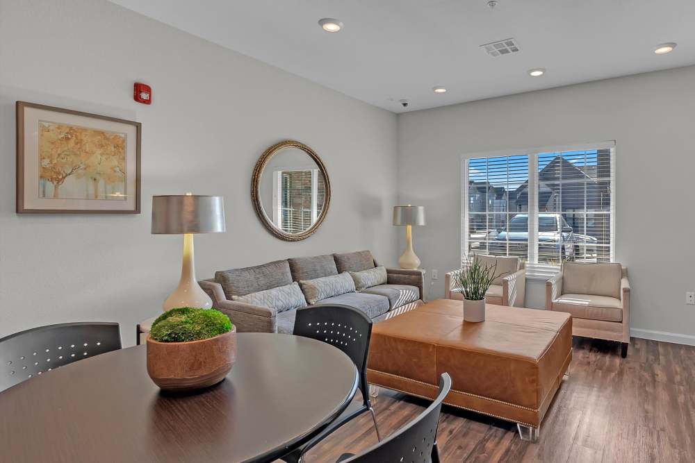 Community living area at Whittier Heights in Tulsa. OK