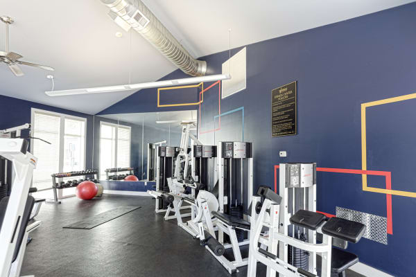 You'll love the community fitness center at Westhills Apartment Homes!