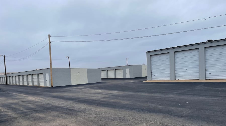 boat storage at KO Storage in San Angelo, Texas