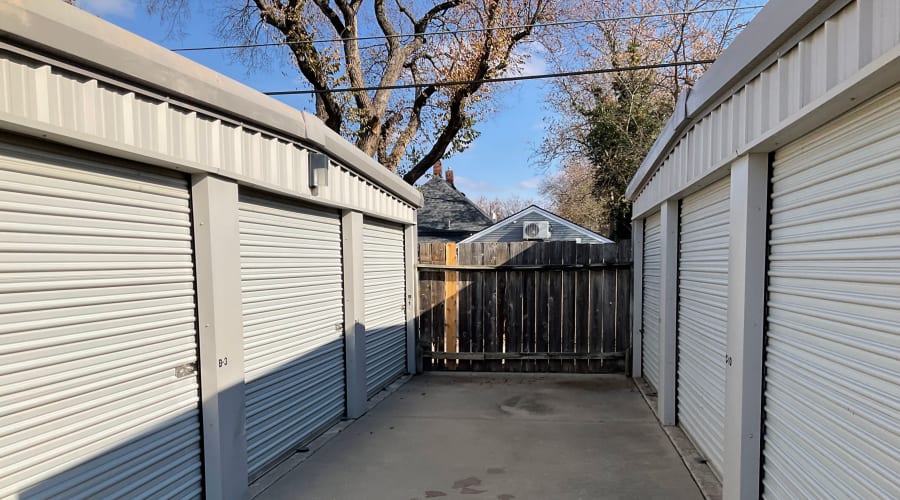 Outdoor security camera at KO Storage in Wichita, Kansas