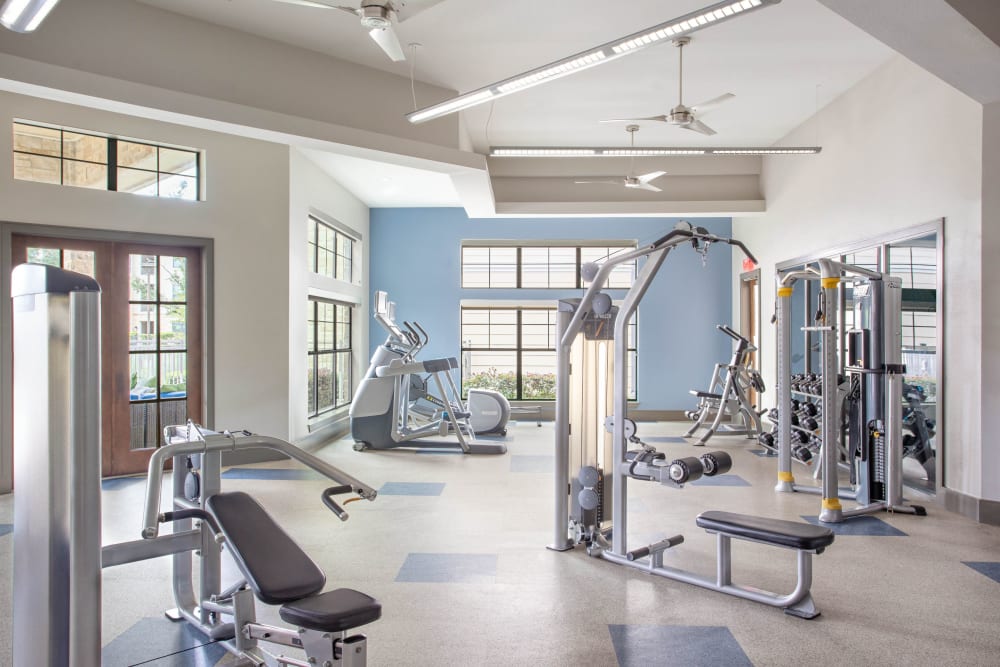 Weight machines at Olympus Falcon Landing in Katy, TX