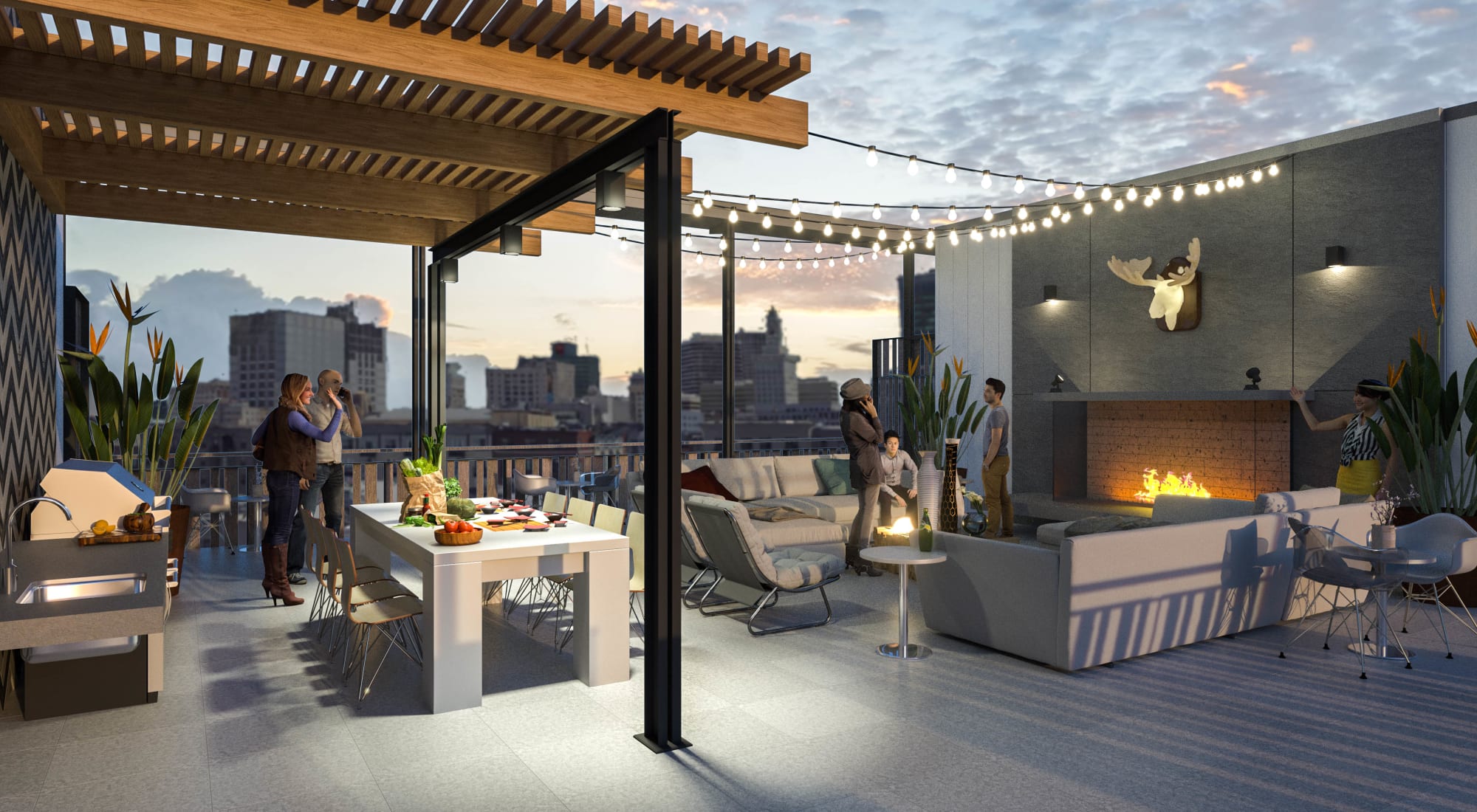 Apartments at The Moran in Oakland, California