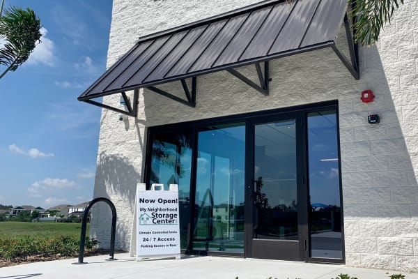 front entrance at My Neighborhood Storage Center in Winter Garden, Florida