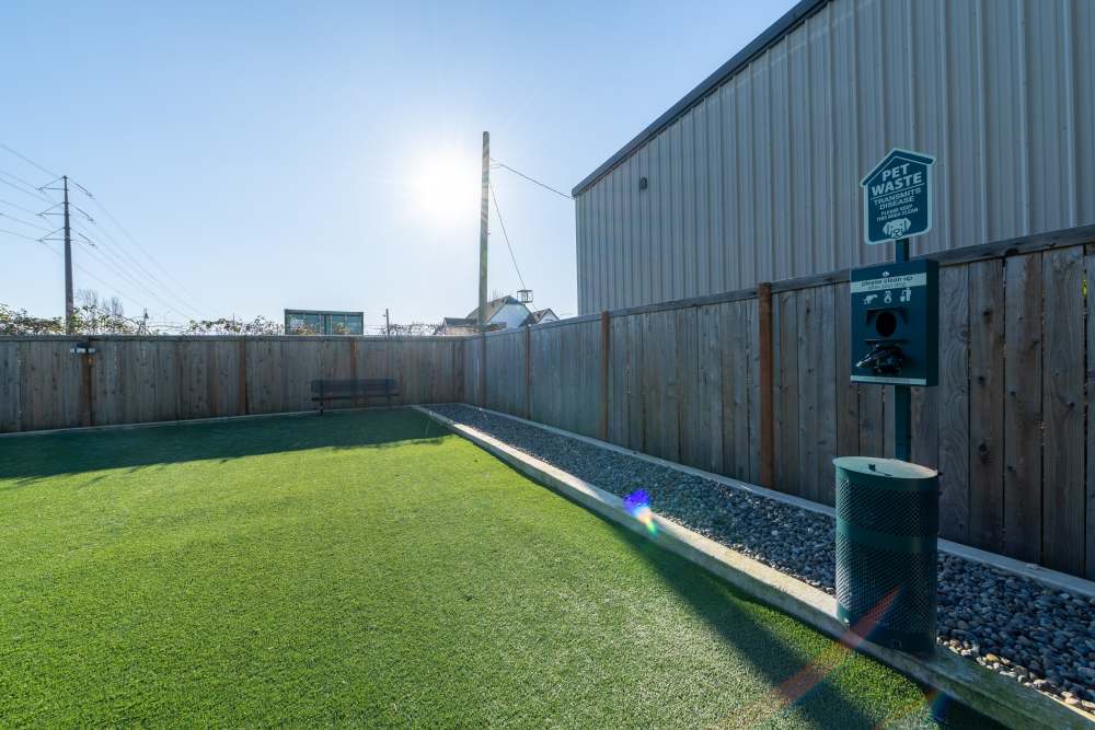 Pet Park at Pinnacle Apartments in Fife, Washington