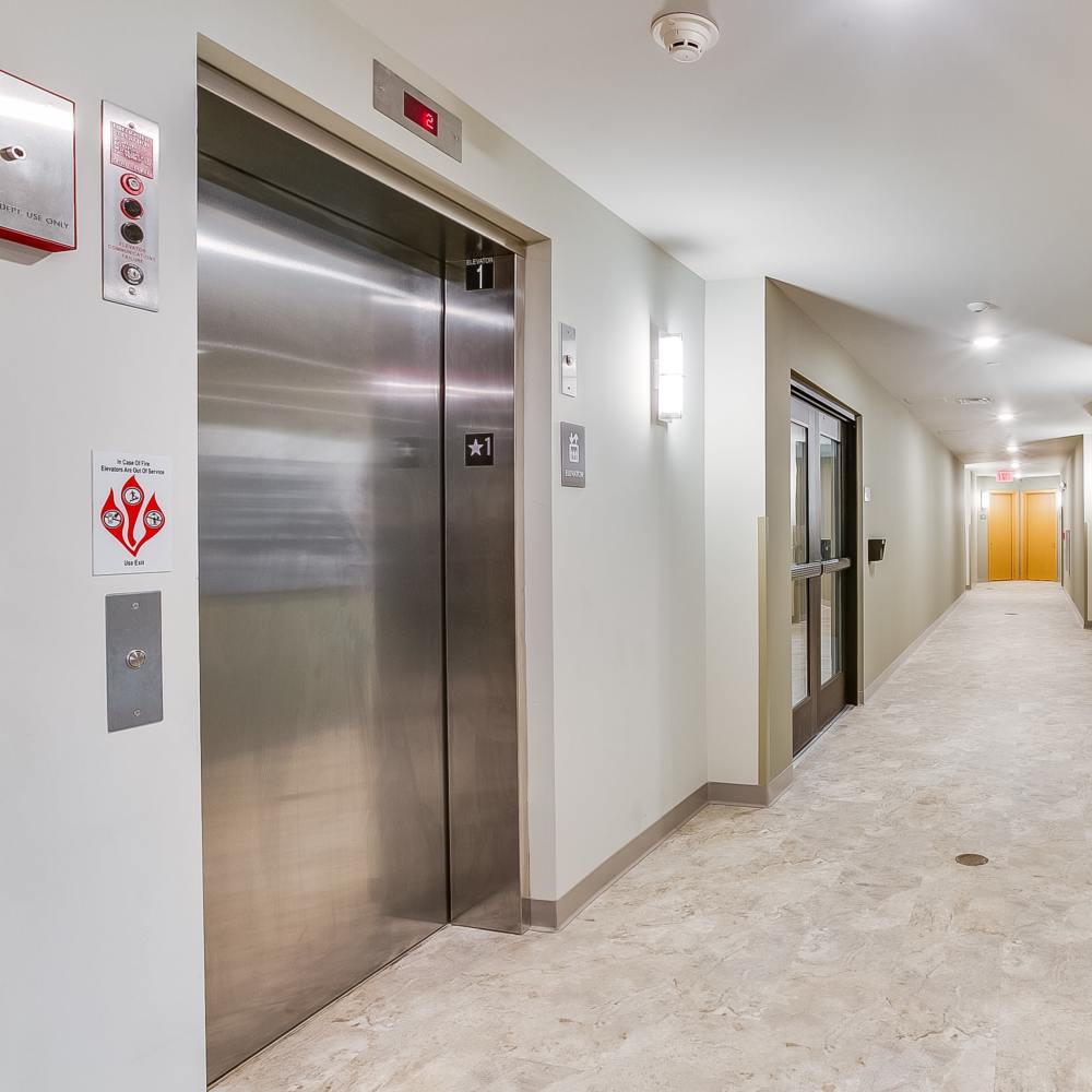 Elevator Access at Chelsea Commons in Sugar Grove, Illinois