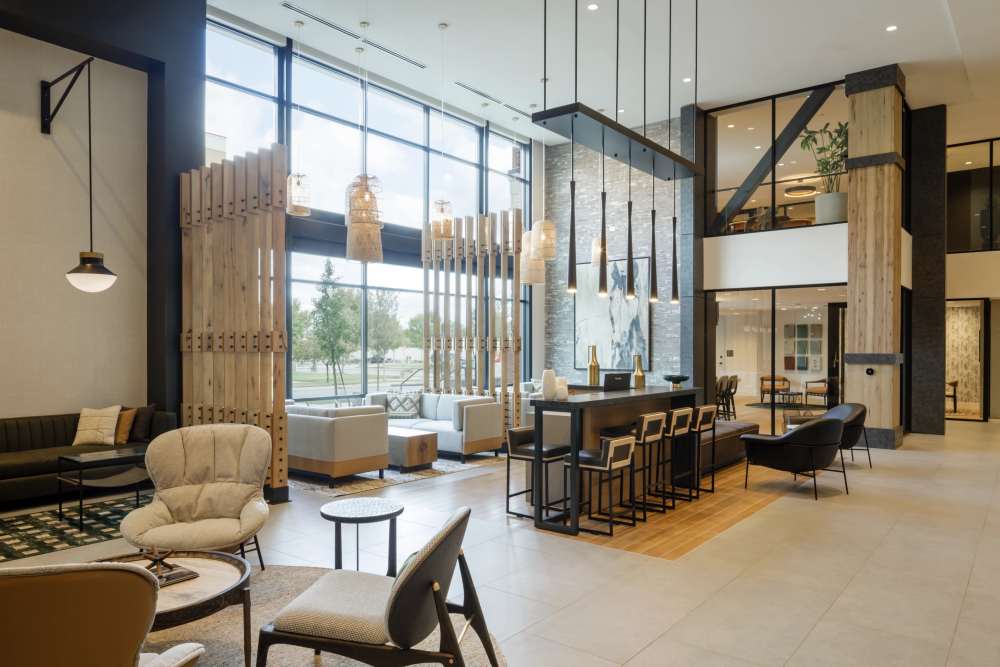 Clubhouse at The Elysian at Stonefield in Charlottesville, Virginia